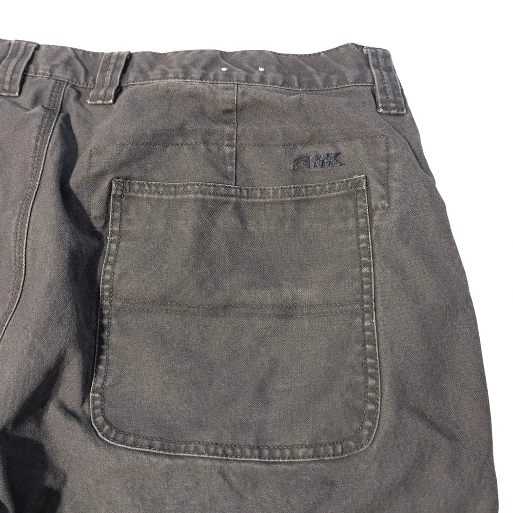 Mountain Khakis MK Mens 44x32 Gray Cotton Canvas‎ Pants Rugged Outdoor